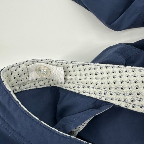 L.L. Bean Womens Water-Repellent Comfort Trail Pants Straight Leg Navy 10 - Picture 6 of 9